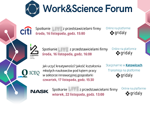 Targi Work&Science Forum
